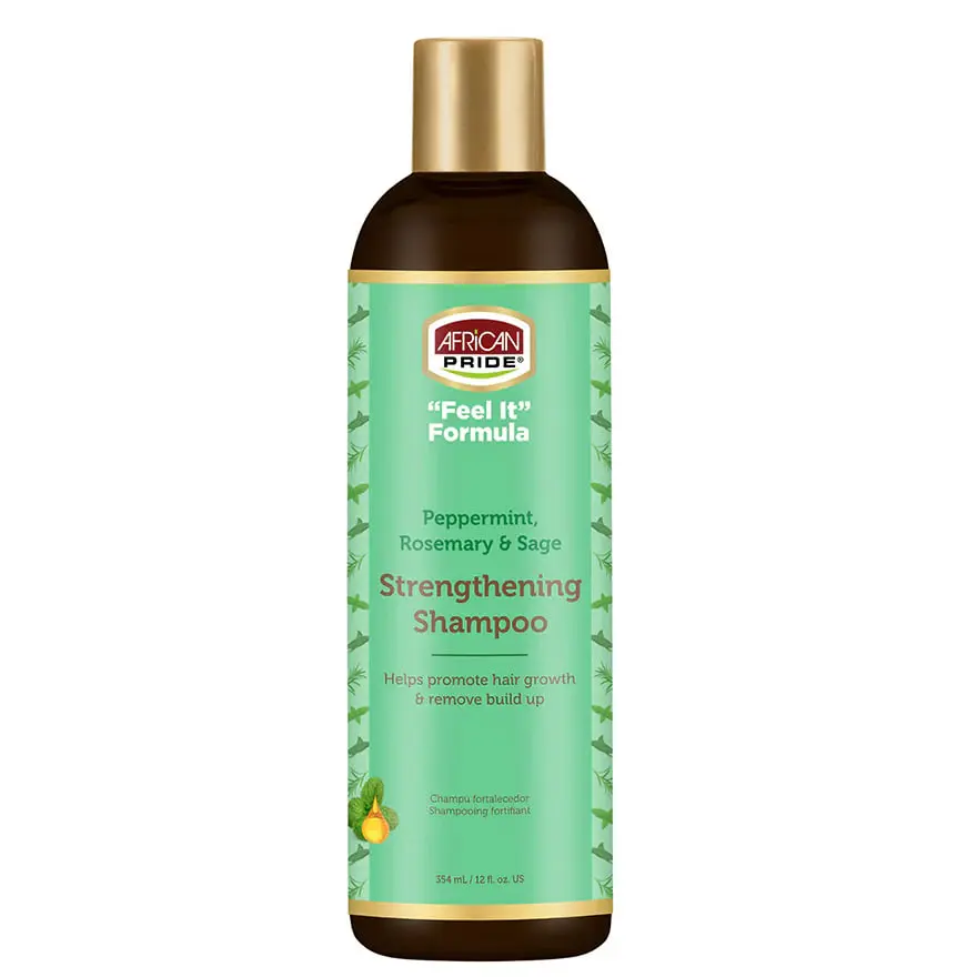African Pride FIF Rosemary Strengthening Shampoo 12oz