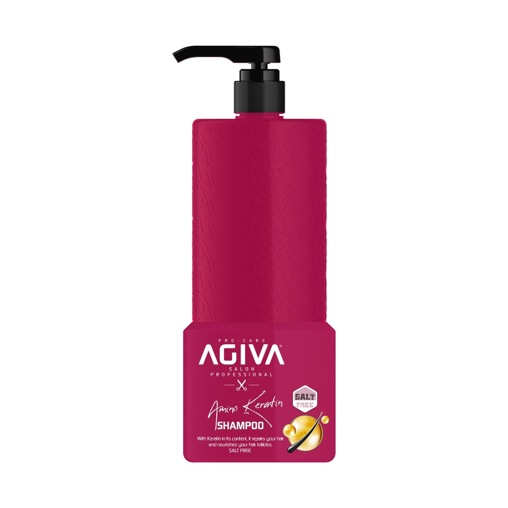 Agiva Amino Keratin Salzfreies Shampoo 800ml