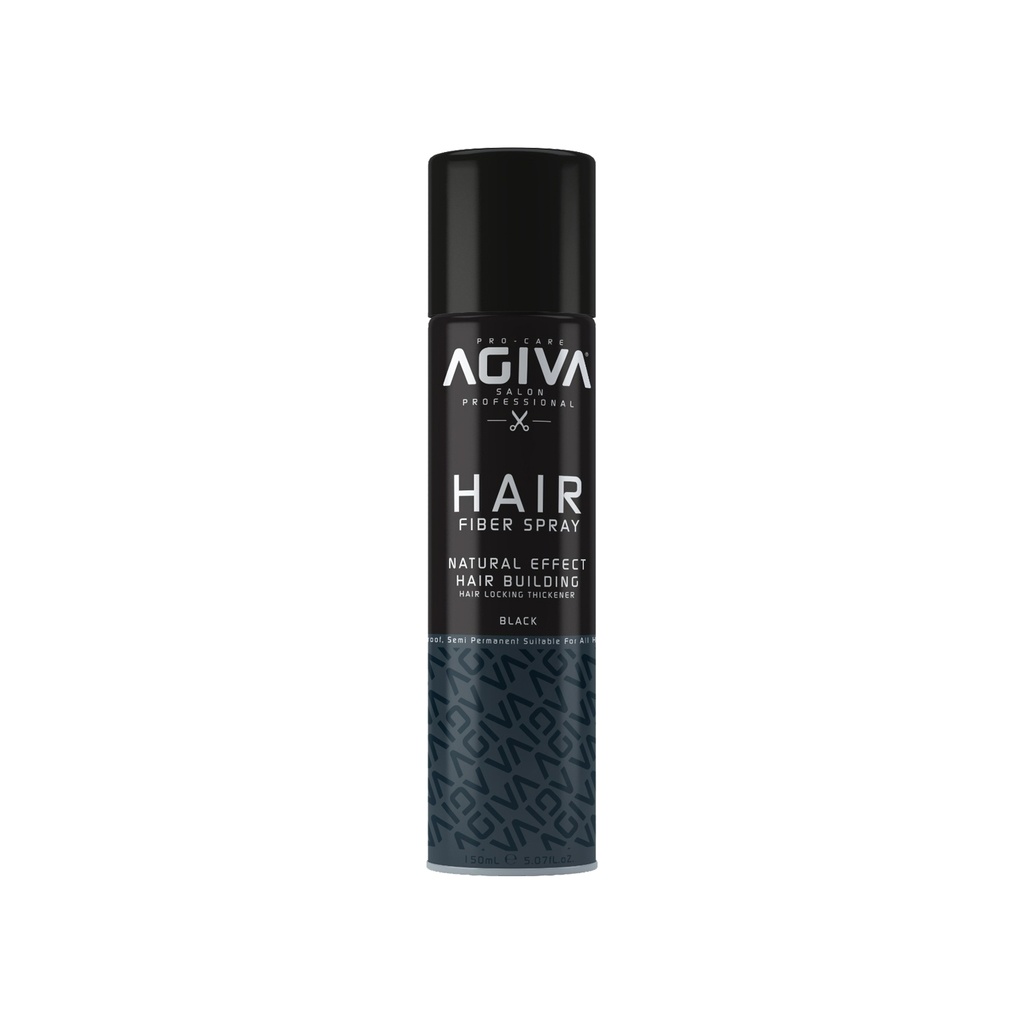 Agiva Haaraufbau Fiberspray Schwarz 150ml