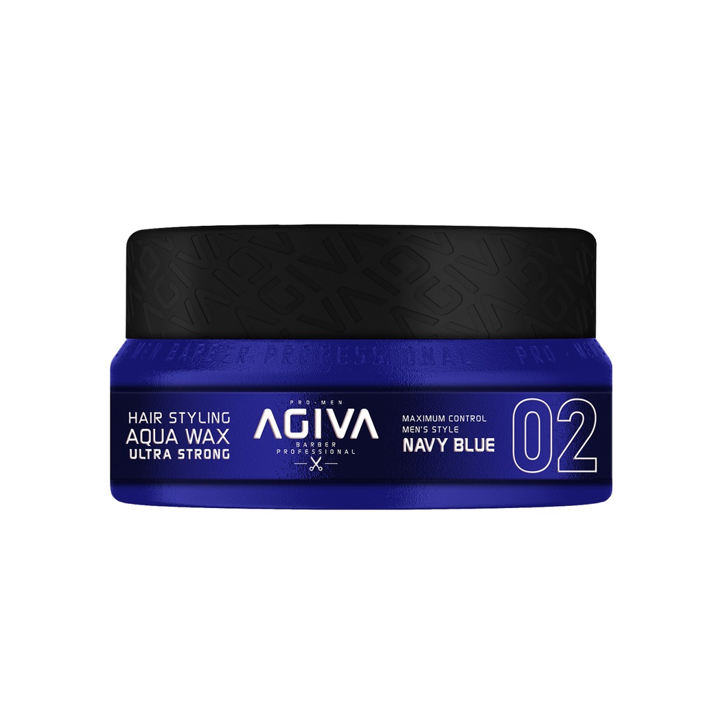 Agiva Styling Haarwachs Aqua Ultra Strong - Navy Blau n°02 90ml
