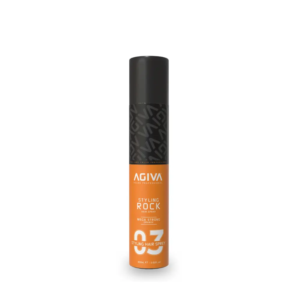 Agiva Styling ROCK Haarspray Mega Strong Orange  400ml