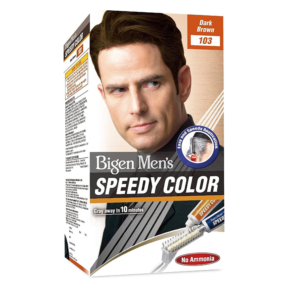 Bigen Men's Speedy Dark Brown #103 