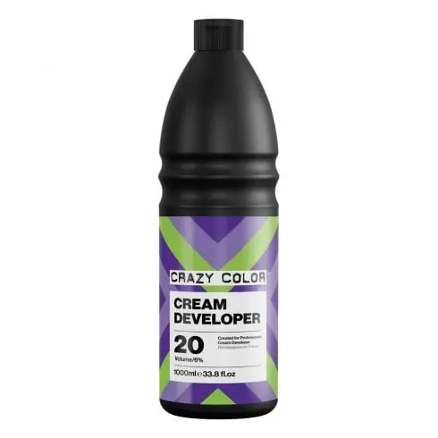 CRAZY COLOR Cream ENTWICKLER 20% 6 Vol 1000ML