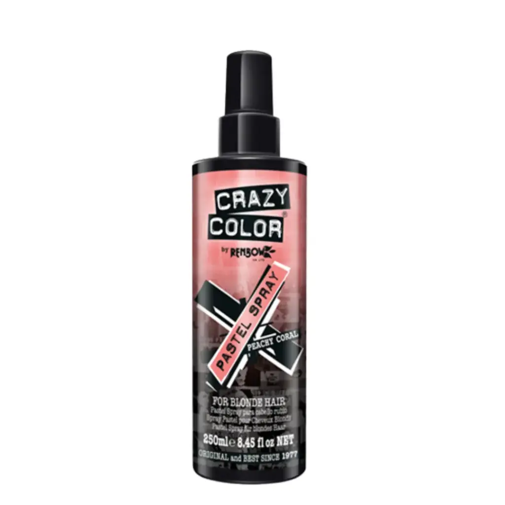 CRAZY COLOR Pastel SPRAY PEACHY CORAL 250ML