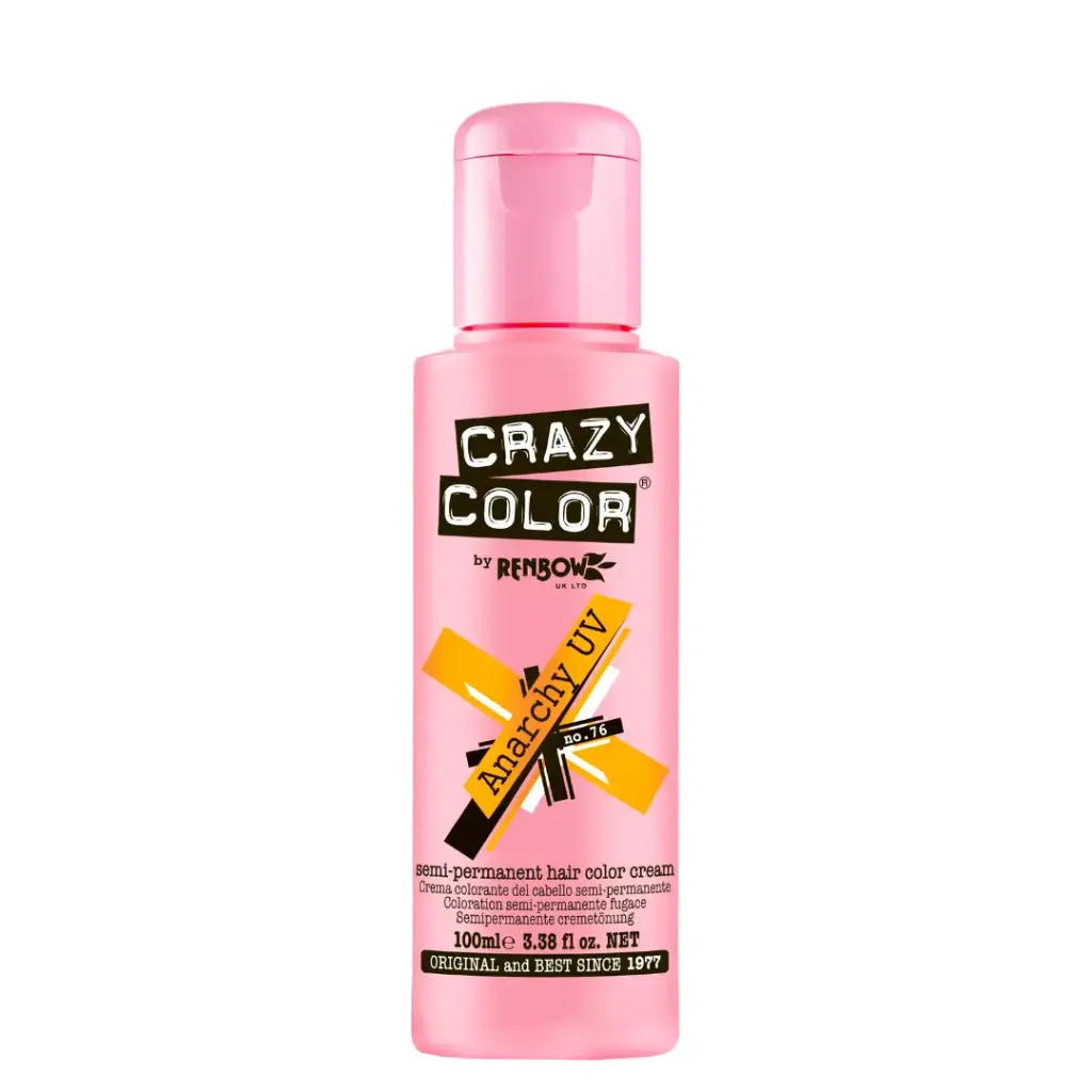 CRAZY COLOR Semi-Permanent Tönung n°76 ANARCHY UV 100ML