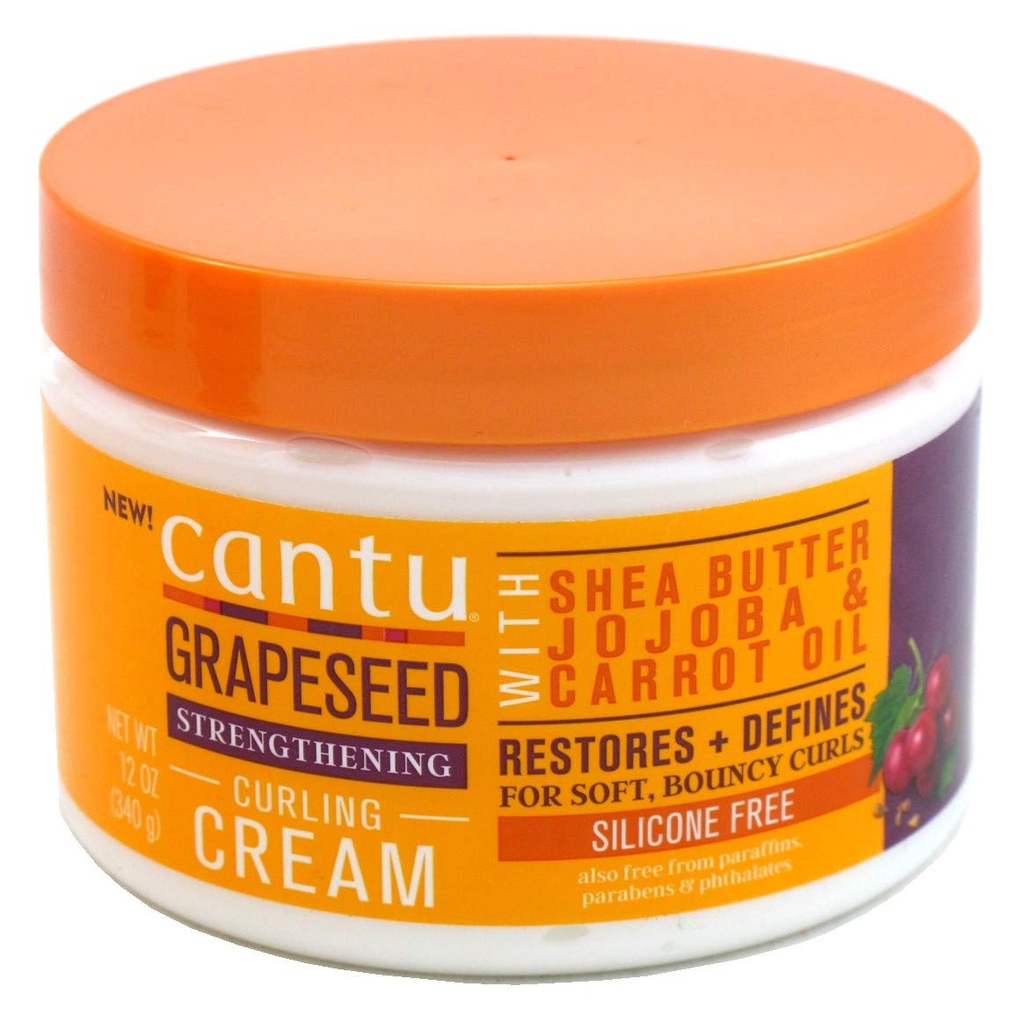 Cantu Grapeseed Curling Cream 12oz
