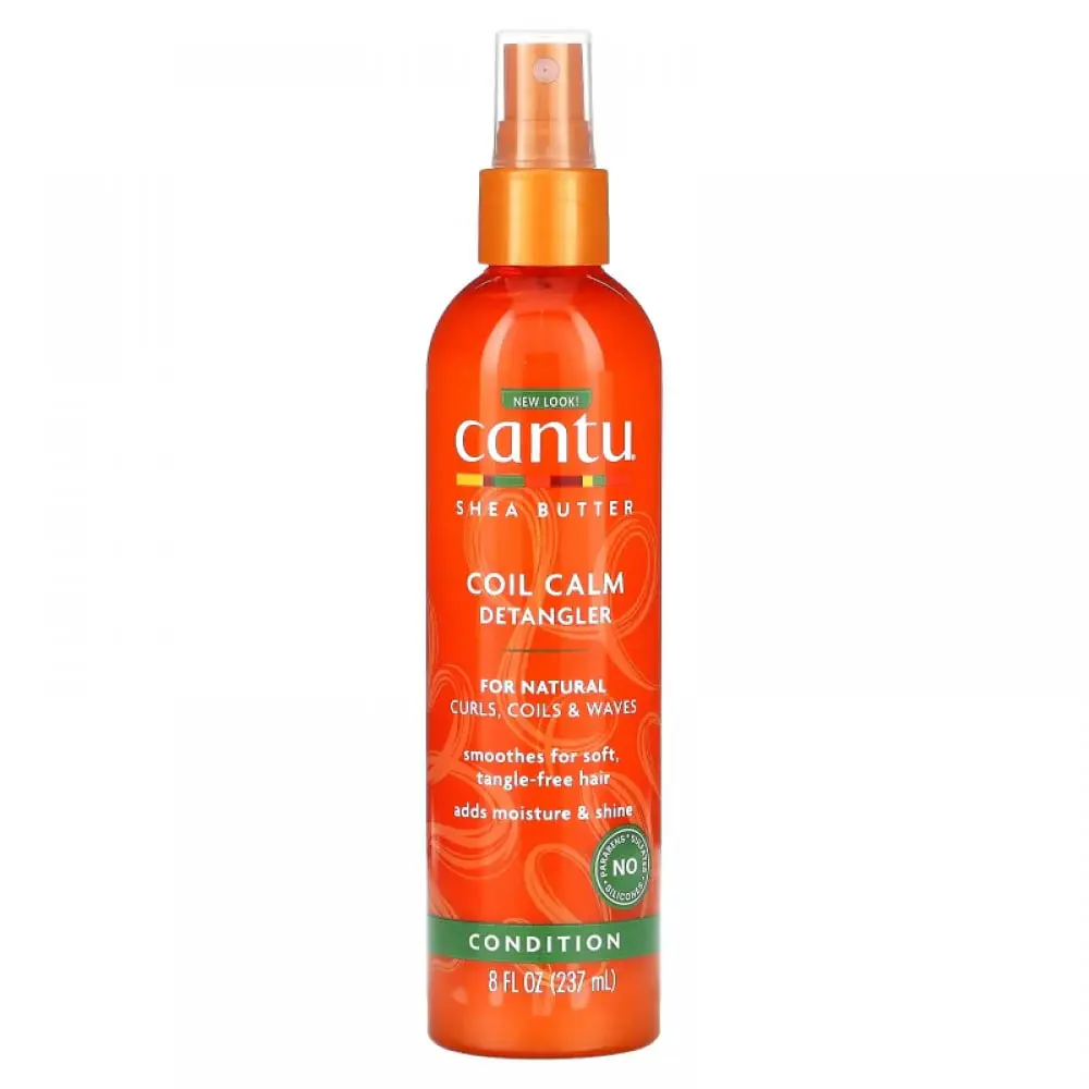 Cantu Shea butter Natural Coil Calm Detangler 8oz
