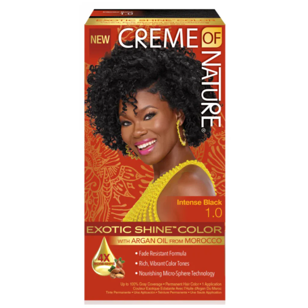 Creme Of Nature Color with Argan Oil Intense Black 1.0