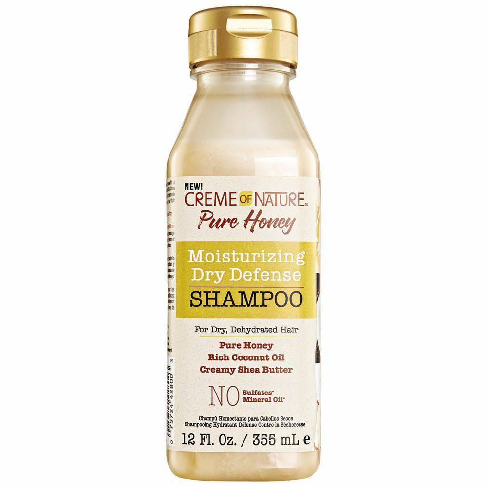 Creme Of Nature Pure Honey Dry Defense Shampoo 12oz