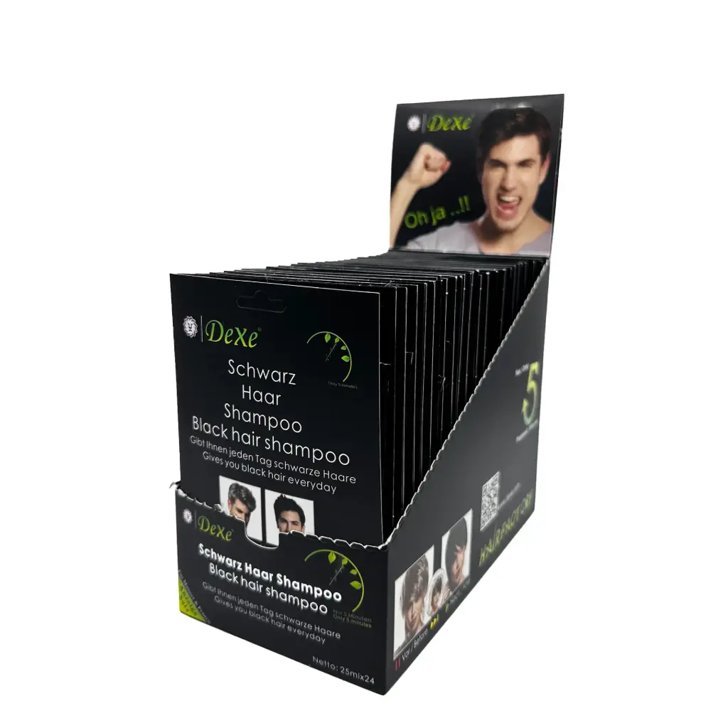 Dexe Black Hair Shampoo 25mlx24