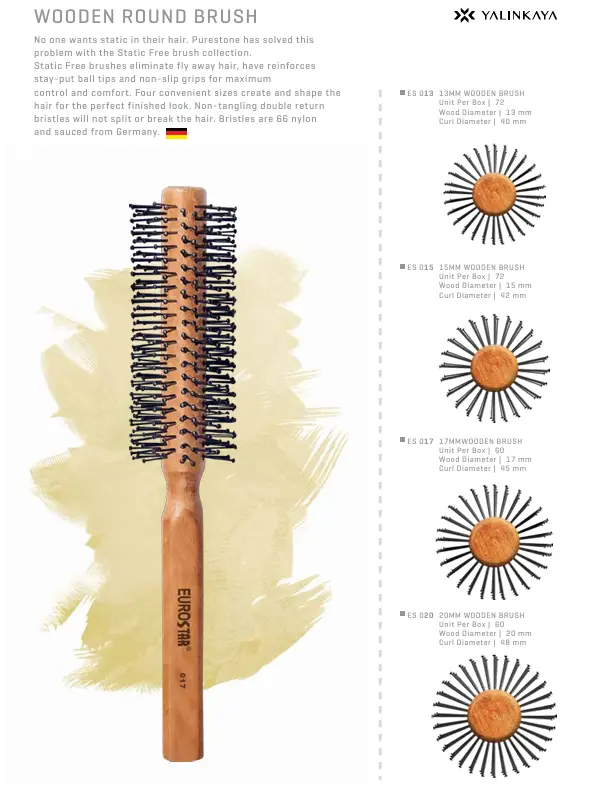 Euro Star Haarbürsten ES 013