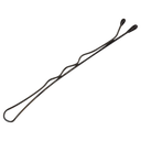 HAARSPANGE 70MM SCHWARZ KRT/24STK