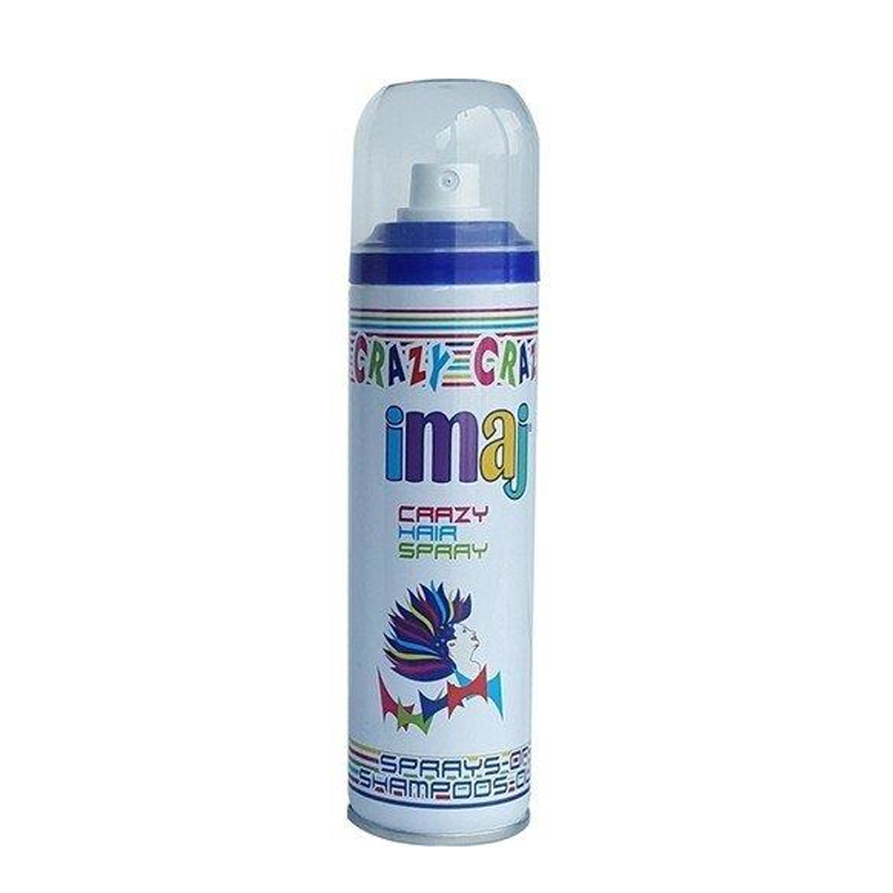 IMAJ Crazy Haarspray Farbe Dunkelblau 100ml