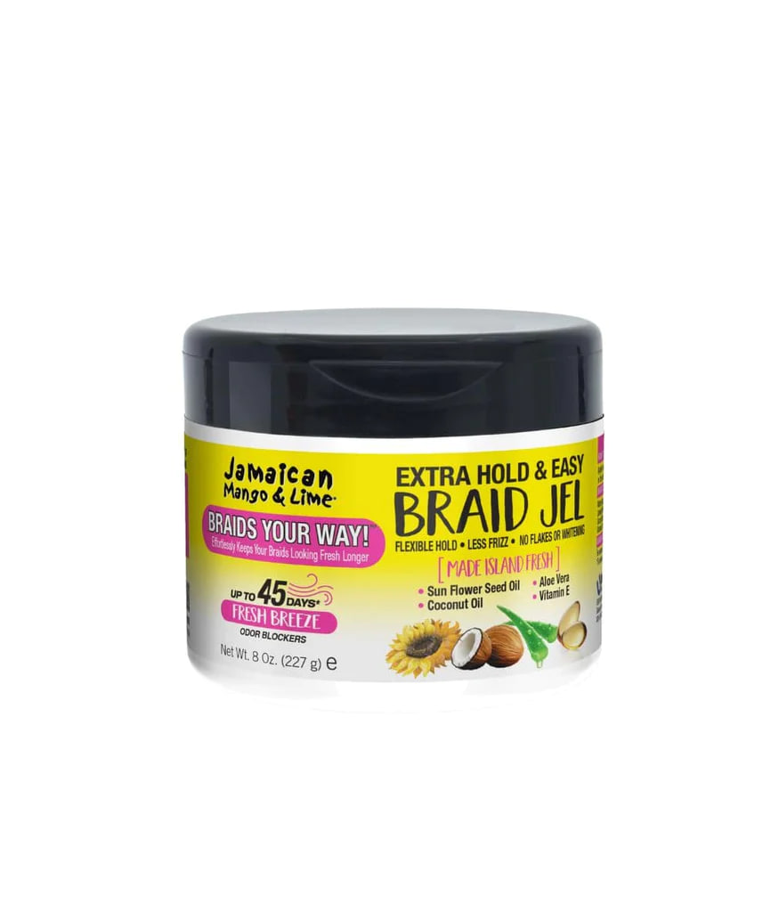 Jamaican Mango & Lime Braids Your Way Extra Hold Braid Gel 8oz