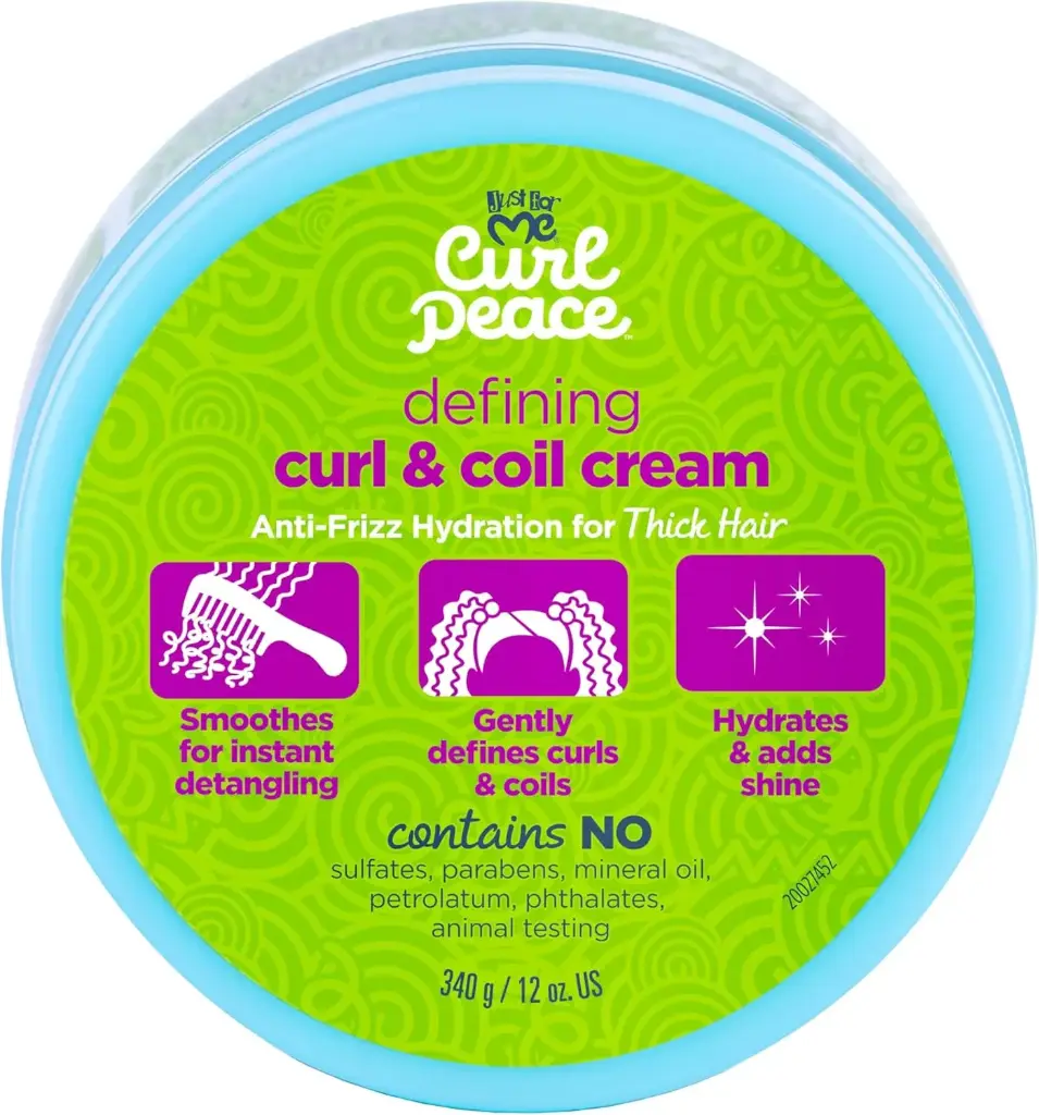 Just For Me Curl Peace Defining Curl & Coil Creme 12oz