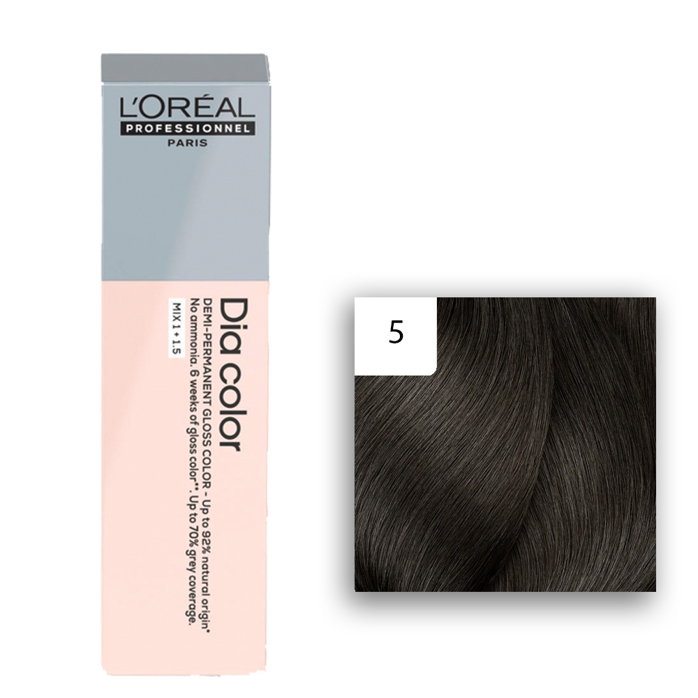 L'Oréal Professionnel DIA COLOR Haarfarbe 5 Hellbraun 60ml