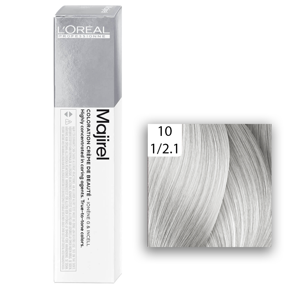 L'Oréal Professionnel MAJIREL 10 1/2.1 Platinblond Light Asch 60ml