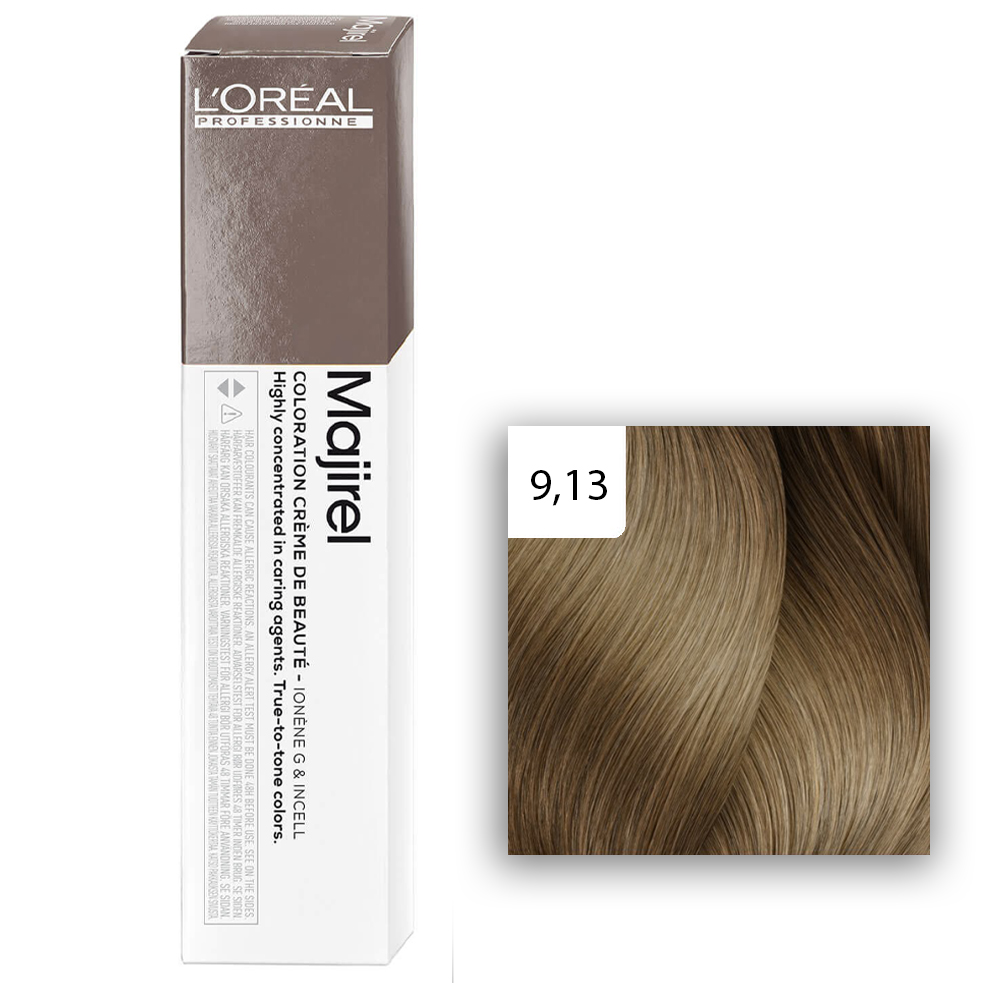 L'Oréal Professionnel MAJIREL 9,13 Sehr Helles Blond Asch Gold 60ml