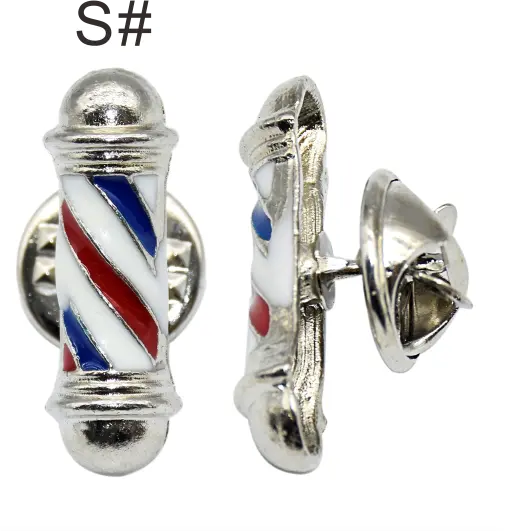 MAD Barber-Brosche