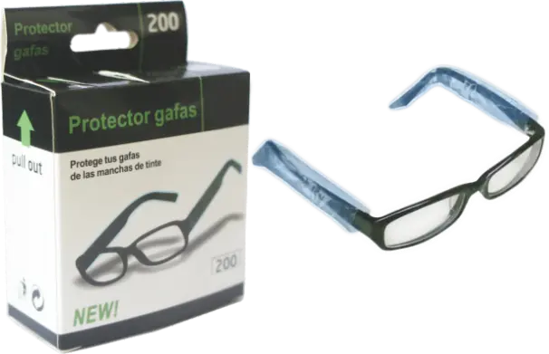 MAD Einweg-Brillenschutz Blau