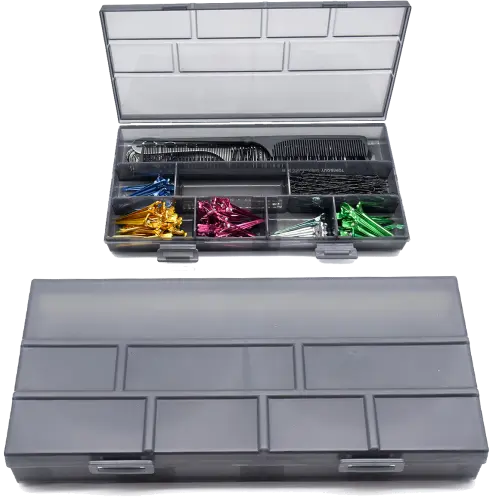 MAD Haar Klammern Box 25*13*3.5cm