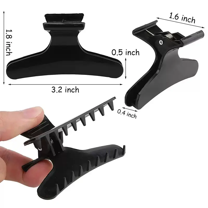 MAD Haar Klammern 8.2CM 12stk/Bag