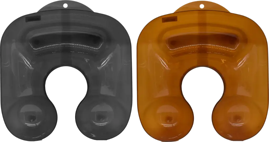 MAD Schneidekragen Silikon mit Magnetknöpfen-Bronze