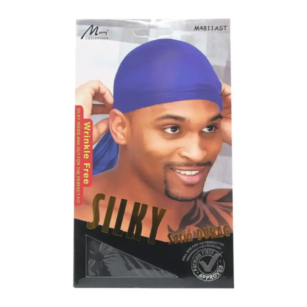 Murry Silky Satin Durag Blue
