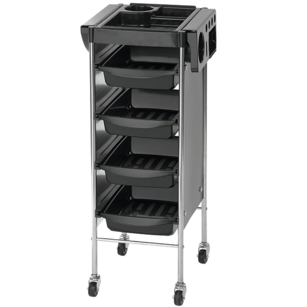 PASSY-FRISEURWAGEN SCHWARZ