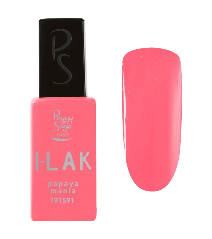 PEGGY SAGE Semi-permanenter I-LAK Nagellack  - papaya mania 11ml