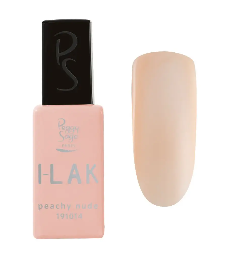 PEGGY SAGE Semi-permanenter I-LAK Nagellack  - peachy nude 11ml 