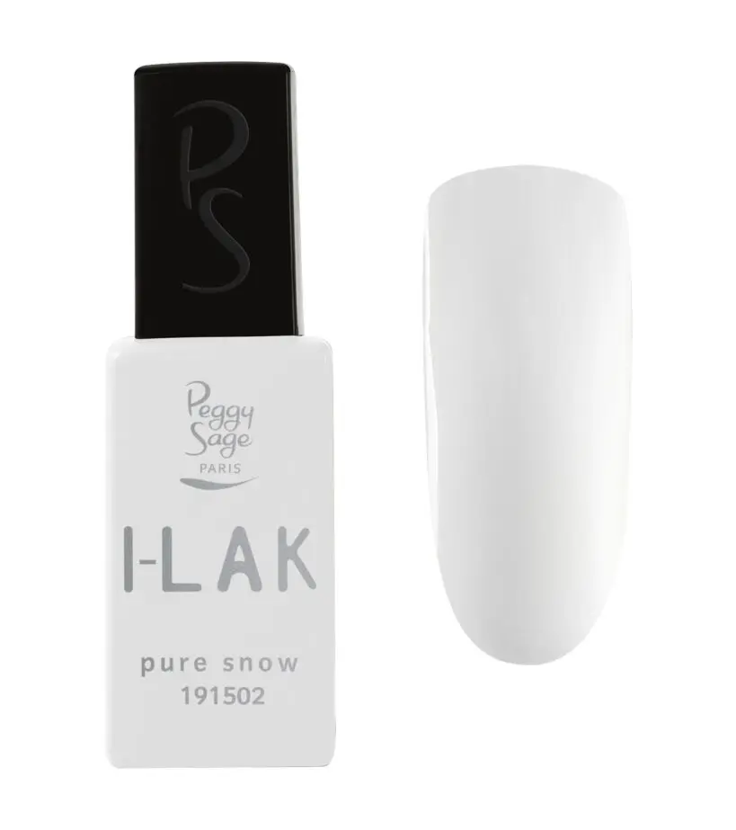 PEGGY SAGE Semi-permanenter I-LAK Nagellack  - pure snow 11ml