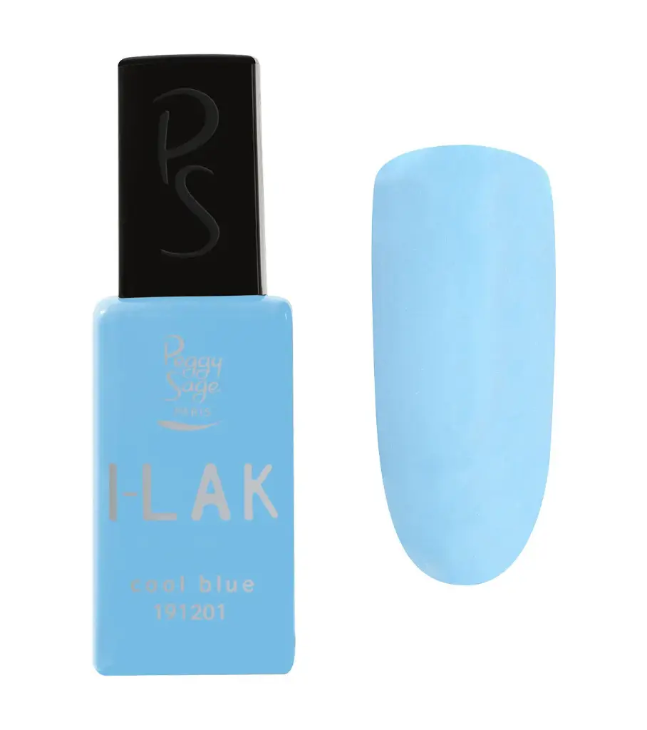PEGGY SAGE Semi-permanenter I-LAK-Nagellack  - Cool blue 11ml