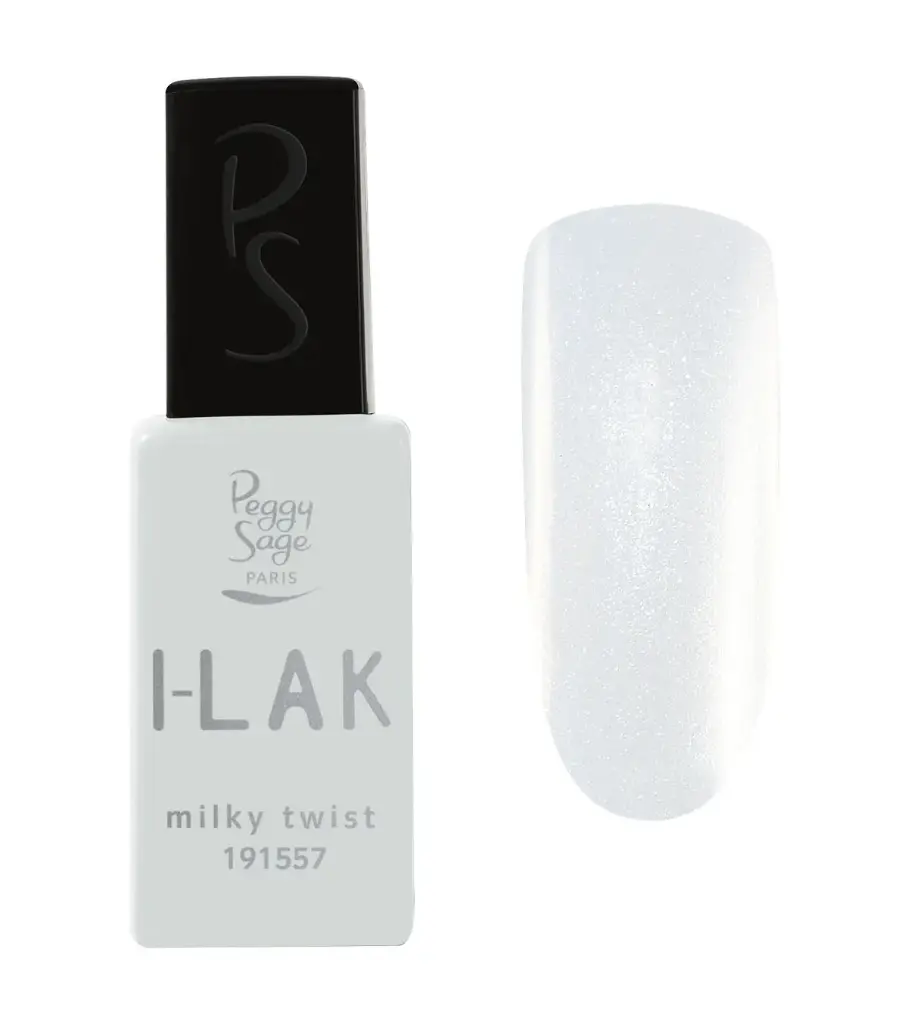 PEGGY SAGE Semi-permanenter I-LAK-Nagellack  - milky twist 11ml