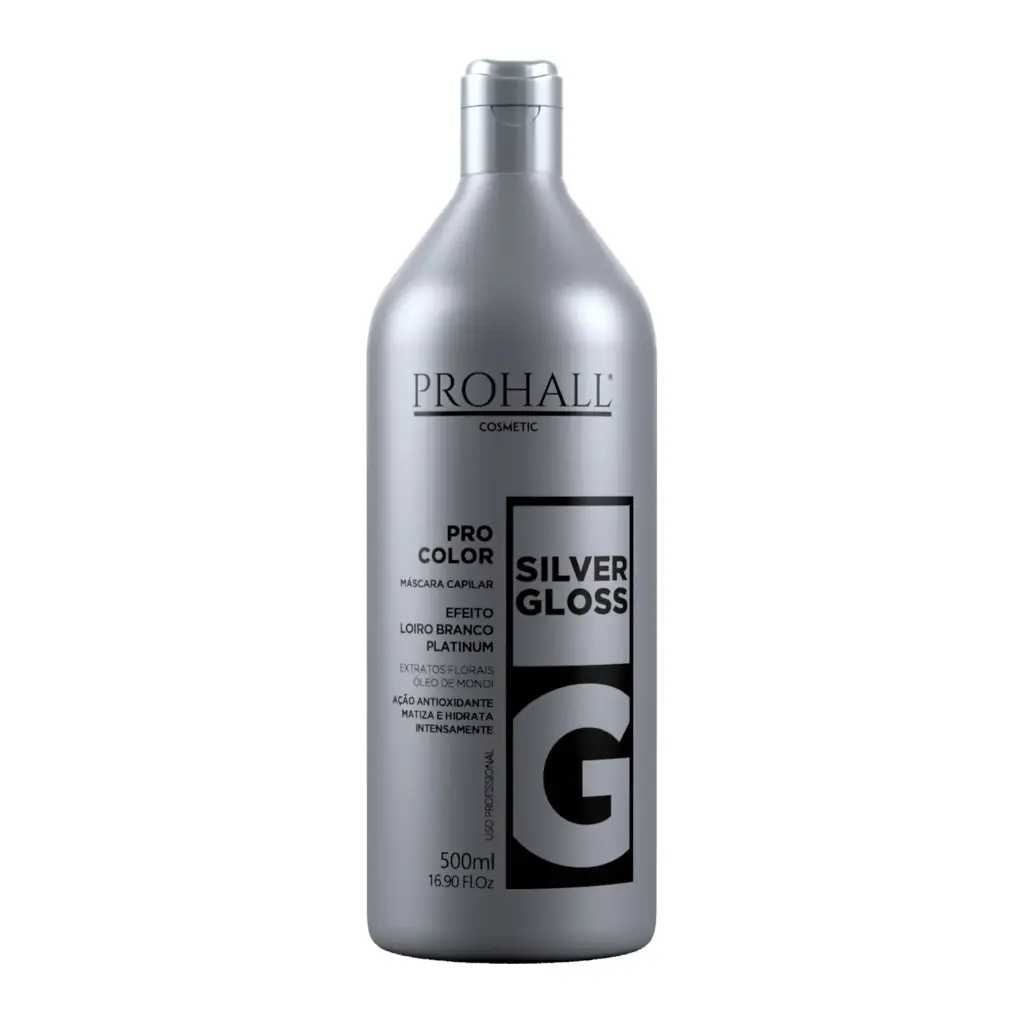 PROHALL Professional GLOSS Silver Tönungsmaske 500ml