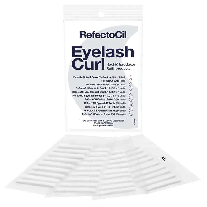 RefectoCil Wimpernroller 36 Rollen XL
