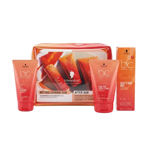 Schwarzkopf Professional BC Sun Sonnenschutztasche 2024 100ml + 75ml + 100ml
