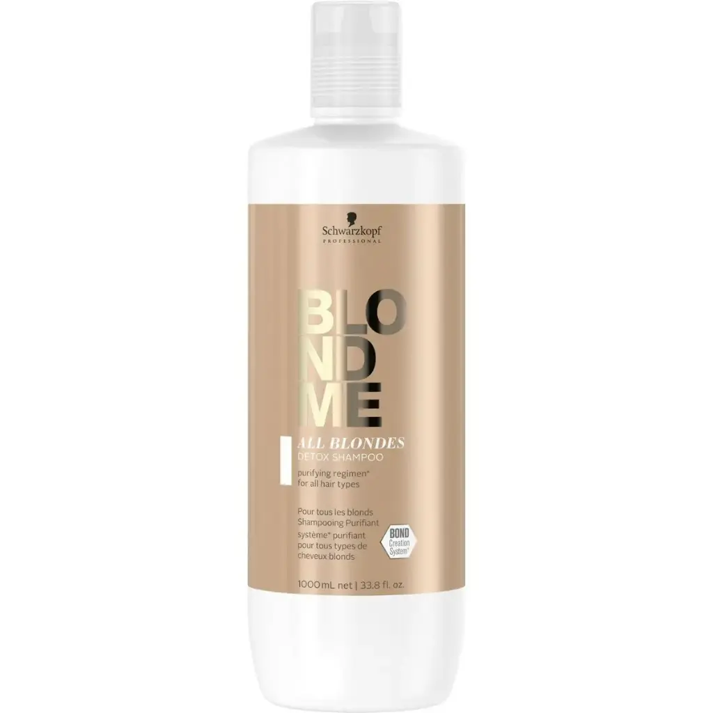 Schwarzkopf Professional BLONDME All Blond Detox Shampoo 1000ml