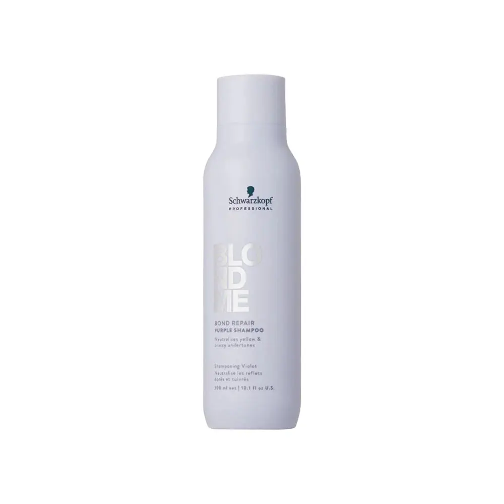 Schwarzkopf Professional BLONDME Bond Repair Purple Shampoo 300ml