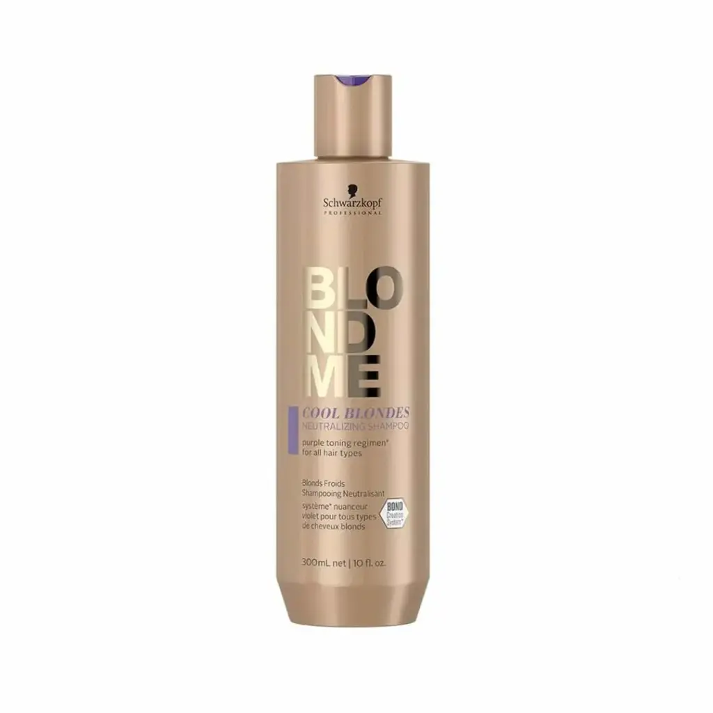 Schwarzkopf Professional BLONDME Cool Blondes Neutralisierendes Shampoo 300ml