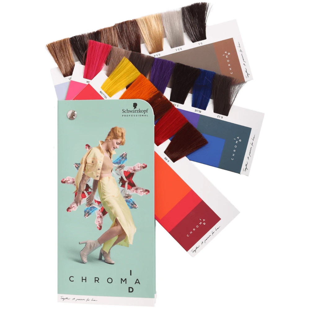 Schwarzkopf Professional Chroma ID Farbkarte Compact Version Klein