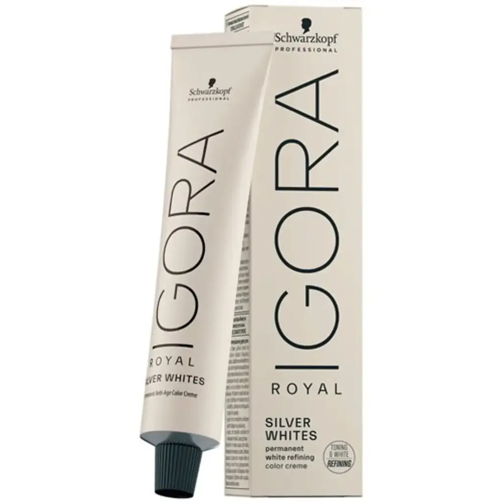Schwarzkopf Professional IGORA ROYAL Absolutes Silverwhite Haarfarbe Grey Lilac 60ml