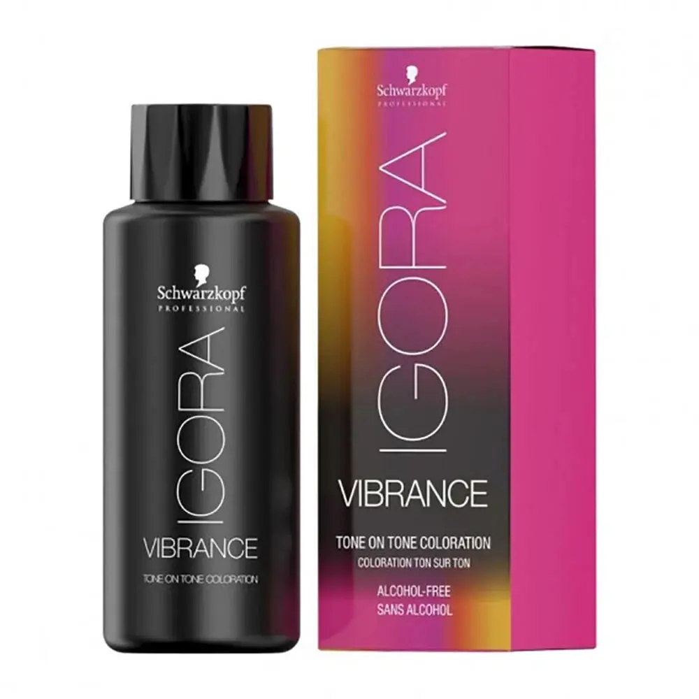 Schwarzkopf Professional IGORA VIBRANCE Haartönung 6-68 Dunkelblond Schoko Rot 60ml