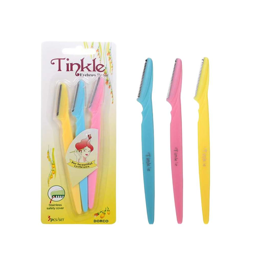 Tinkle Eyebrow Razor Display 3Stk