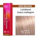 Wella Professional COLOR TOUCH Deep Browns 9/75 Lichtblond braun-mahagoni 60ml