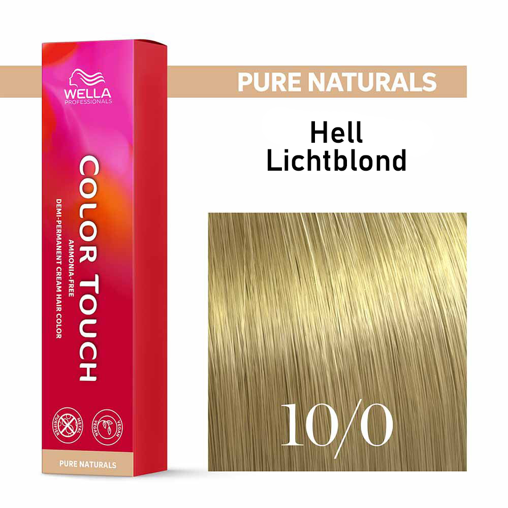 Wella Professional COLOR TOUCH Pure Naturals 10/0 hell-lichtblond 60ml