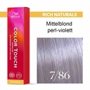 Wella Professional COLOR TOUCH Rich Naturals 7/86 mittelblond perl-violett 60ml
