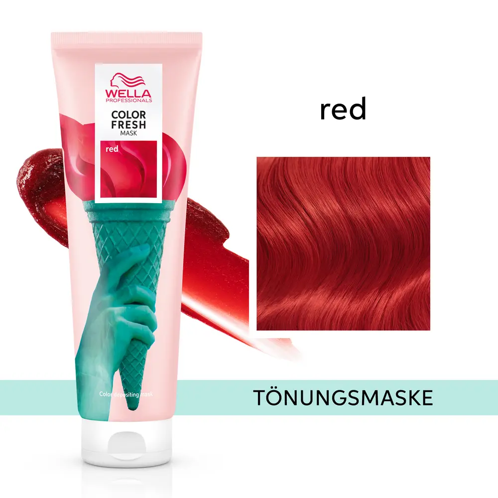 Wella Professional Farbe frische Maske-Red 150ml