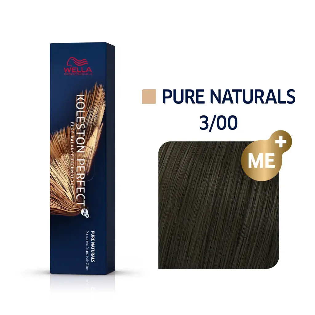 Wella Professional KOLESTON Perfect Me+ Pure Naturals 3/00 Dunkelbraun natur 60ml