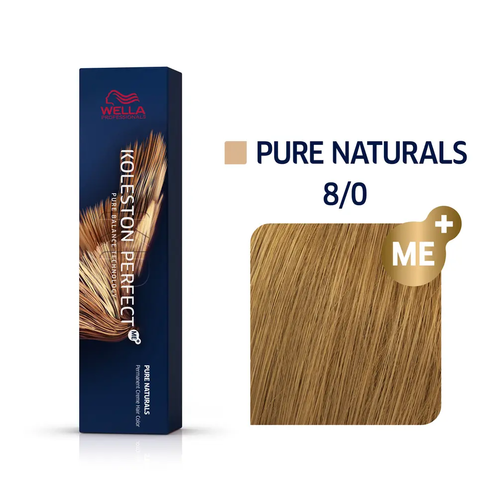 Wella Professional KOLESTON Perfect Me+ Pure Naturals 8/0 Hellblond 60ml